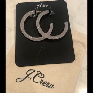 J.Crew Lucite Hoops